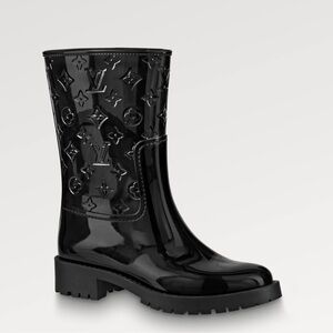 Louis Vuitton drop flat half boot 40